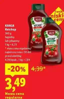Lidl KANIA Ketchup oferta