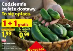 Lidl Polskie ogórki zielone oferta