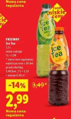 Lidl FREEWAY Ice Tea oferta