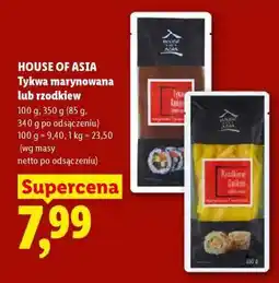 Lidl HOUSE OF ASIA Tykwa marynowana lub rzodkiew oferta