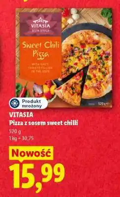 Lidl VITASIA Pizza z sosem sweet chilli oferta