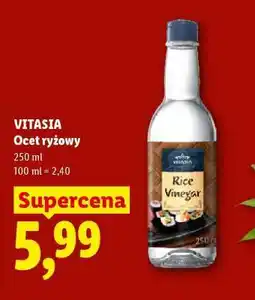 Lidl VITASIA Ocet ryżowy oferta