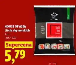 Lidl HOUSE OF ASIA Liście alg morskich oferta