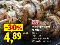 Lidl Polskie pieczarki na grilla oferta