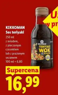 Lidl KIKKOMAN Sos teriyaki oferta