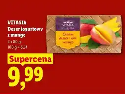 Lidl VITASIA Deser jogurtowy z mango oferta