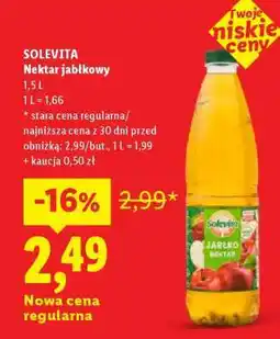 Lidl SOLEVITA Nektar jabłkowy oferta