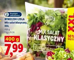 Lidl RYNECZEK LIDLA Mix sałat klasyczny, XXL oferta