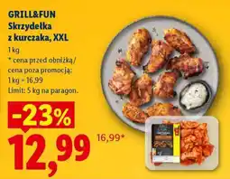 Lidl GRILL&FUN Skrzydełka z kurczaka, XXL oferta