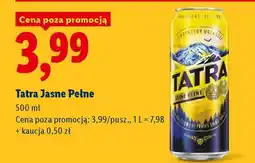 Lidl Tatra Jasne Pełne oferta