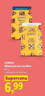 Lidl LEIBNIZ Miniciastka Fun Bites oferta