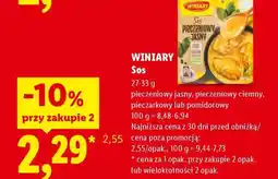 Lidl WINIARY Sos oferta