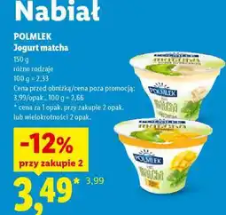 Lidl POLMLEK Jogurt matcha oferta