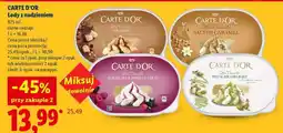 Lidl CARTE D'OR Lody z nadzieniem oferta