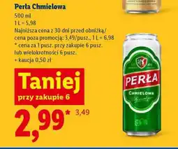 Lidl Perła Chmielowa oferta