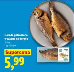 Lidl Dorada patroszona, wędzona na gorąco oferta