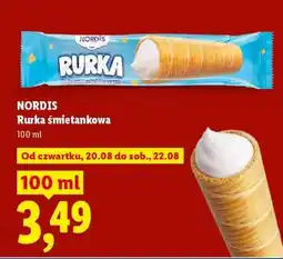 Lidl NORDIS Rurka śmietankowa oferta