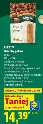 Lidl ALESTO Orzechy Pekan oferta