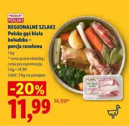 Lidl Polska gęś biała kołudzka - porcja rosołowa oferta