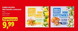Lidl Dobra Kaloria Mini batoniki z nerkowców oferta