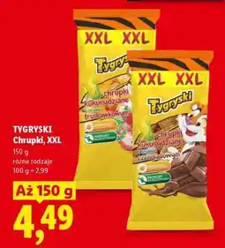 Lidl TYGRYSKI Chrupki, XXL oferta