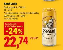 Lidl Kozel Ležák oferta