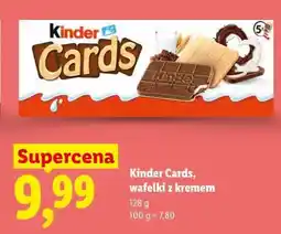 Lidl Kinder Cards oferta