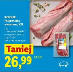 Lidl Rzeźnik Polędwiczka wieprzowa, XXL oferta