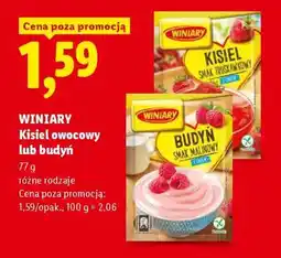 Lidl WINIARY Kisiel owocowy lub budyń oferta