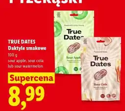 Lidl True Dates Daktyle smakowe oferta
