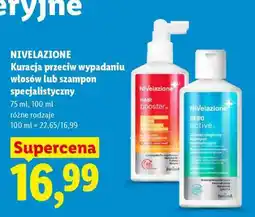 Lidl NIVELAZIONE Kuracja przeciw wypadaniu włosów lub szampon specjalistyczny oferta
