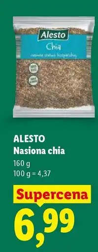 Lidl ALESTO Nasiona chia oferta