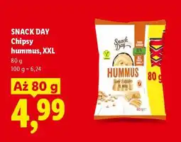 Lidl SNACK DAY Chipsy Hummus, XXL oferta