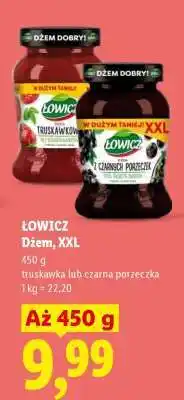 Lidl ŁOWICZ Dżem XXL oferta