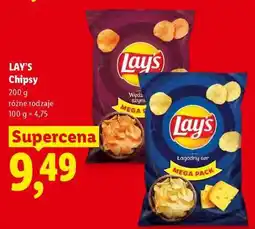 Lidl LAY’S Chipsy oferta