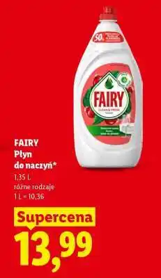 Lidl FAIRY Płyn do naczyń oferta