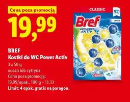 Lidl BREF Kostki do WC Power Activ oferta