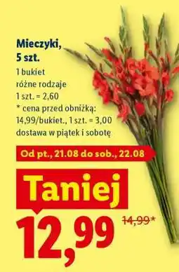 Lidl Mieczyki, 5 szt oferta