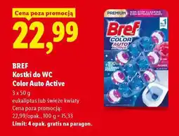 Lidl BREF Kostki do WC Color Auto Active oferta