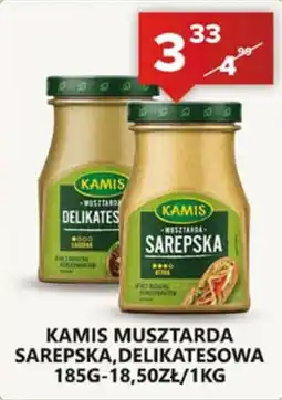 Spiżarnia Smakosza KAMIS MUSZTARDA SAREPSKA,DELIKATESOWA oferta