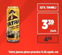 API MARKET Tatra jasne piwo oferta