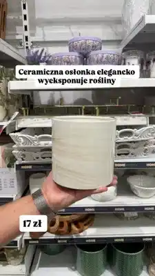 Pepco Ceramiczna osłonka Home Selected oferta