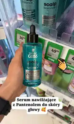 Rossmann Serum nawilżające Schwarzkopf Gliss Scalp Balance oferta