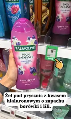 Rossmann Żel pod prysznic Palmolive Skin Radiance Blueberry & Lily oferta