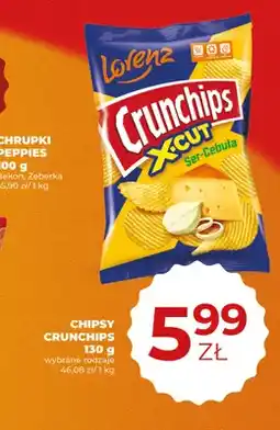 Duży Ben Chipsy Crunchips X-Cut Ser-Cebula oferta