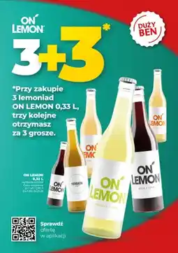 Duży Ben Lemoniada On Lemon Limonka oferta