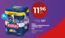 Duży Ben Piwo bezalkoholowe Harnaś Orzeźwiająca Cytryna 4-pak oferta