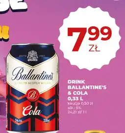 Duży Ben Drink Ballantine's & Cola oferta