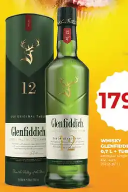 Duży Ben Whisky Glenfiddich 12 YO + tuba oferta