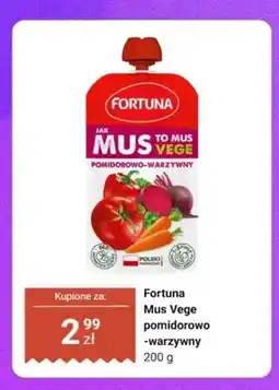 Dino Mus Vege pomidorowo-warzywny Fortuna oferta